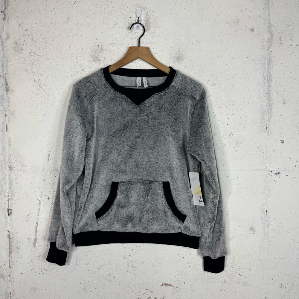 NWT Z By Zella Sherpa Fleece Pullover Sweater Small